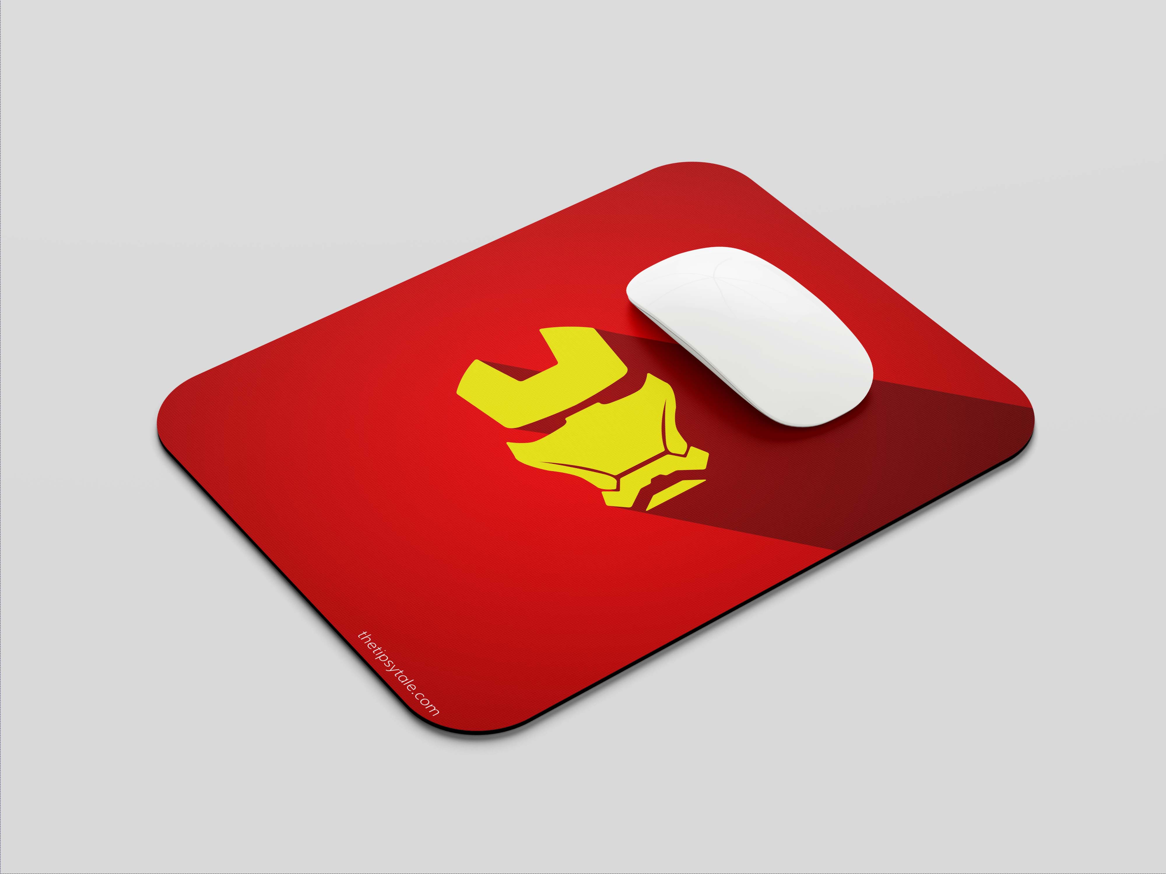 "I AM IRONMAN" Mousepad Enhance Your Workspace with Style