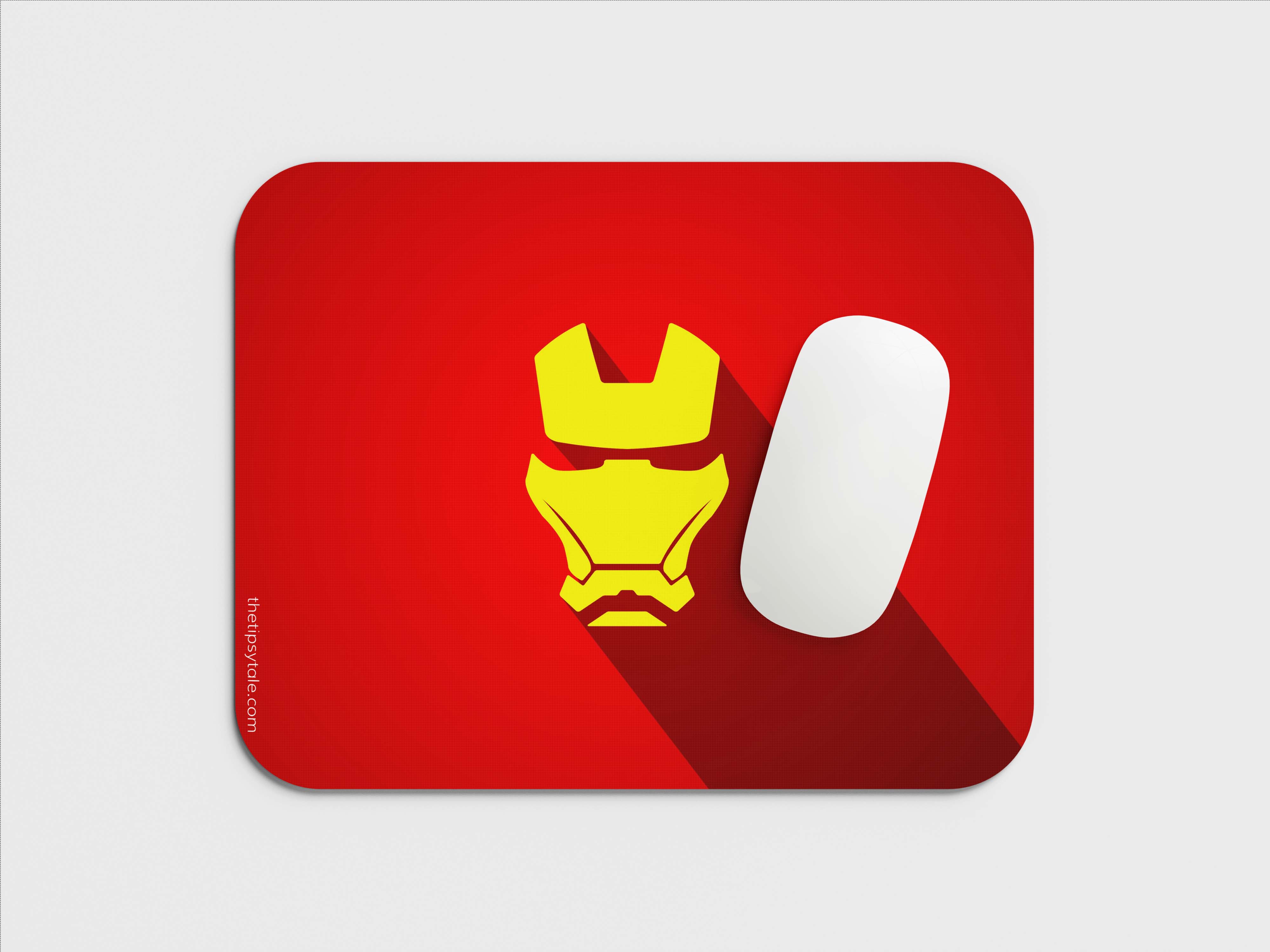 "I AM IRONMAN" Mousepad Enhance Your Workspace with Style