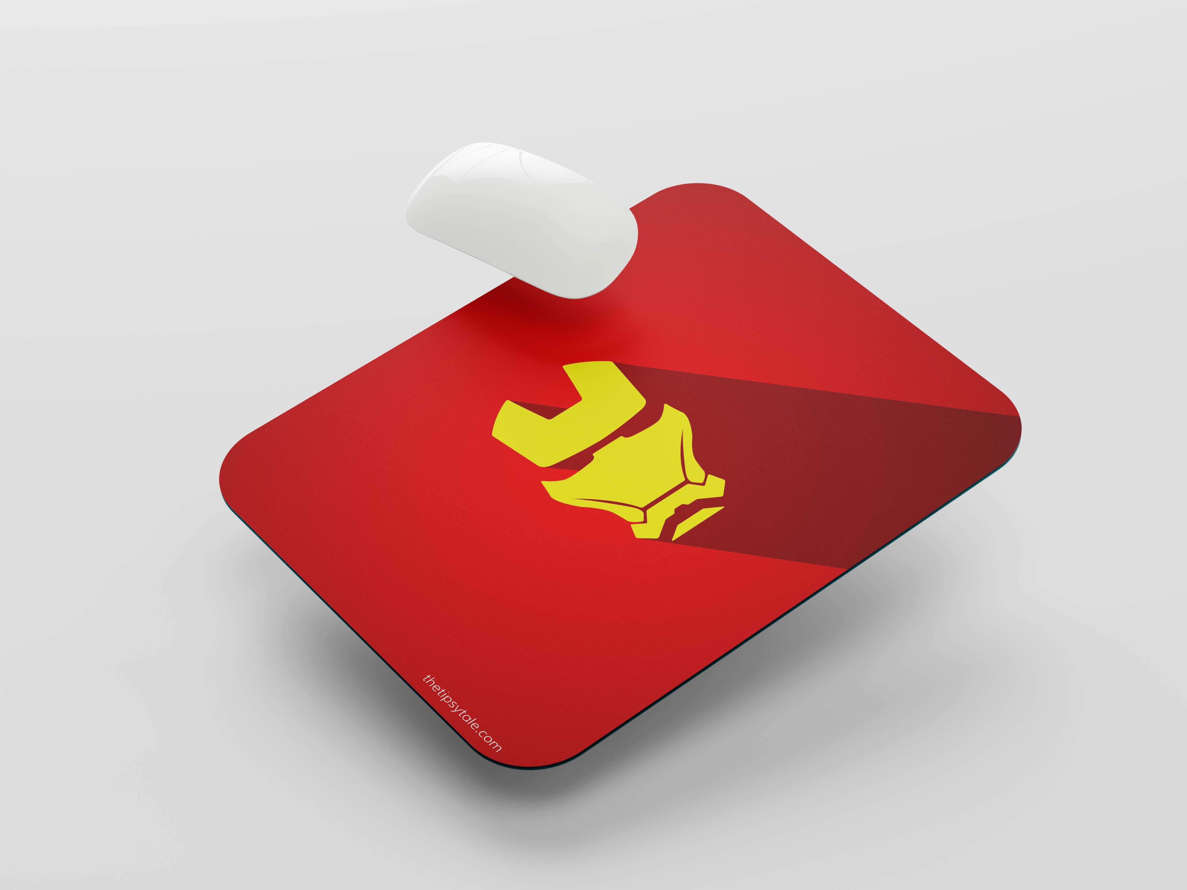 "I AM IRONMAN" Mousepad Enhance Your Workspace with Style