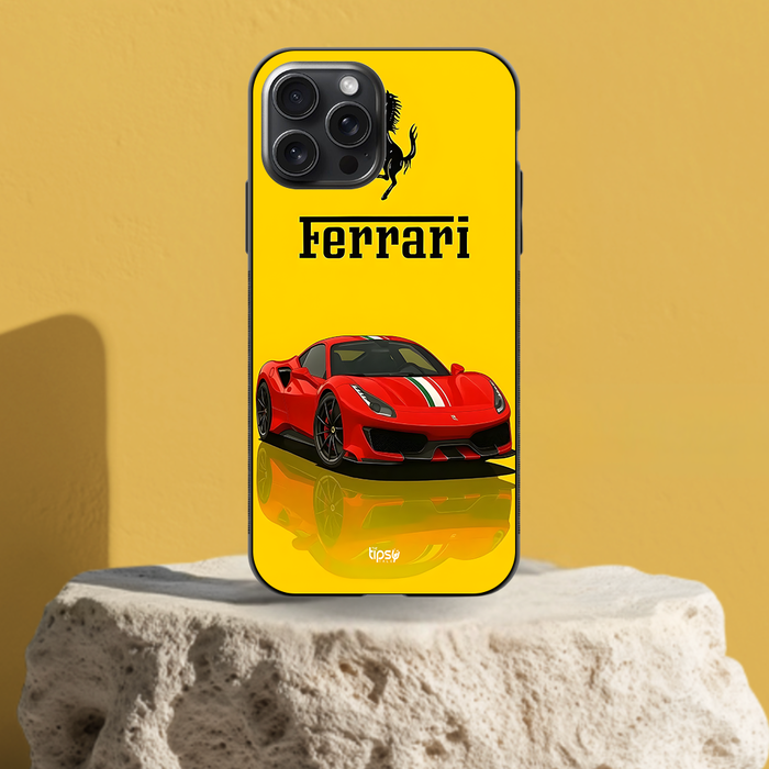 FERRARI -Mobile Covers Shock Resistant, Slim & Stylish Cases