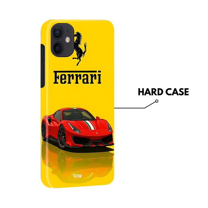 FERRARI -Mobile Covers Shock Resistant, Slim & Stylish Cases