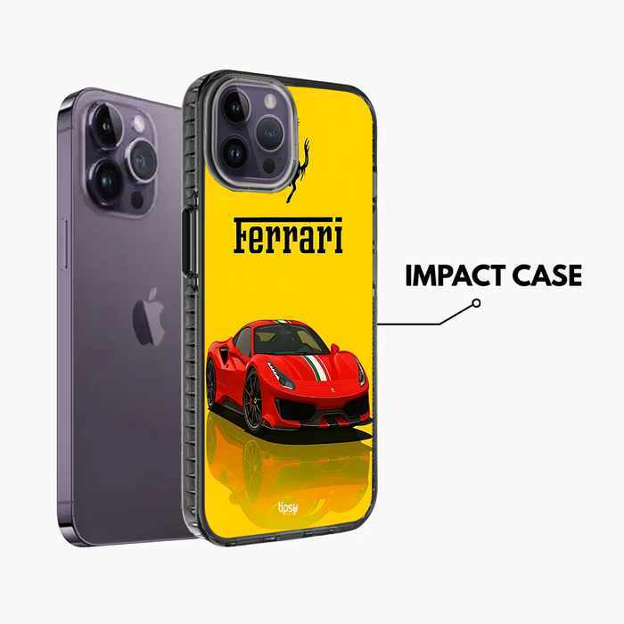 FERRARI -Mobile Covers Shock Resistant, Slim & Stylish Cases