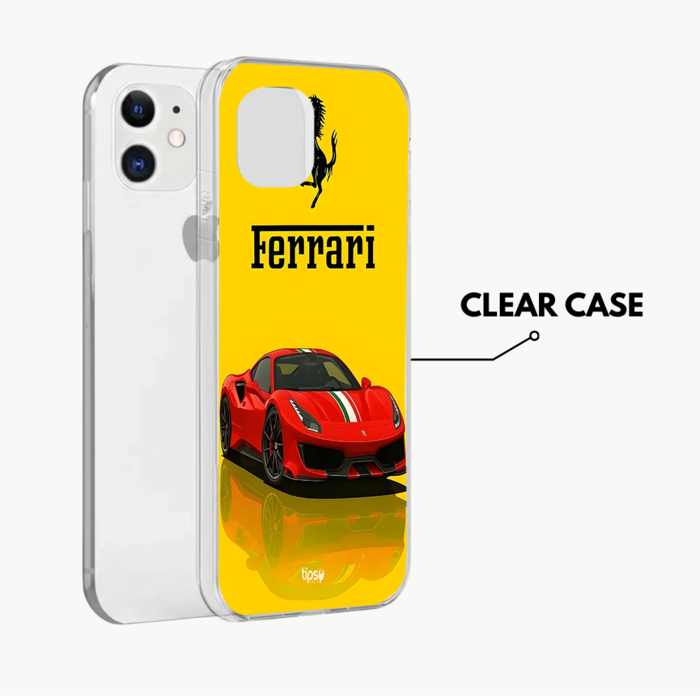 FERRARI -Mobile Covers Shock Resistant, Slim & Stylish Cases