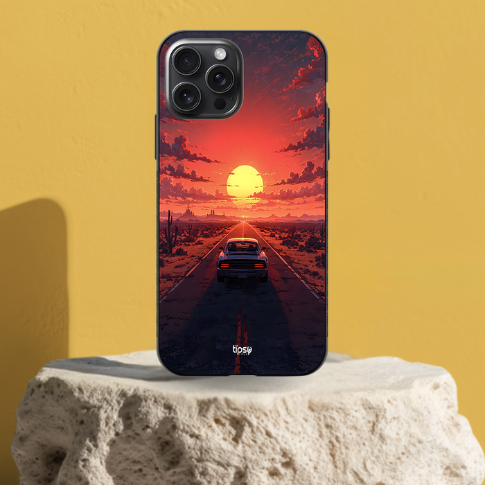 RETRO CAR SUNSET -Mobile Covers Shock Resistant, Slim & Stylish Cases