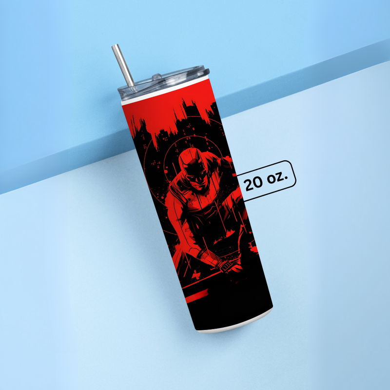 "DARE THE DEVIL - MARVEL" Tumbler with Metal Straw