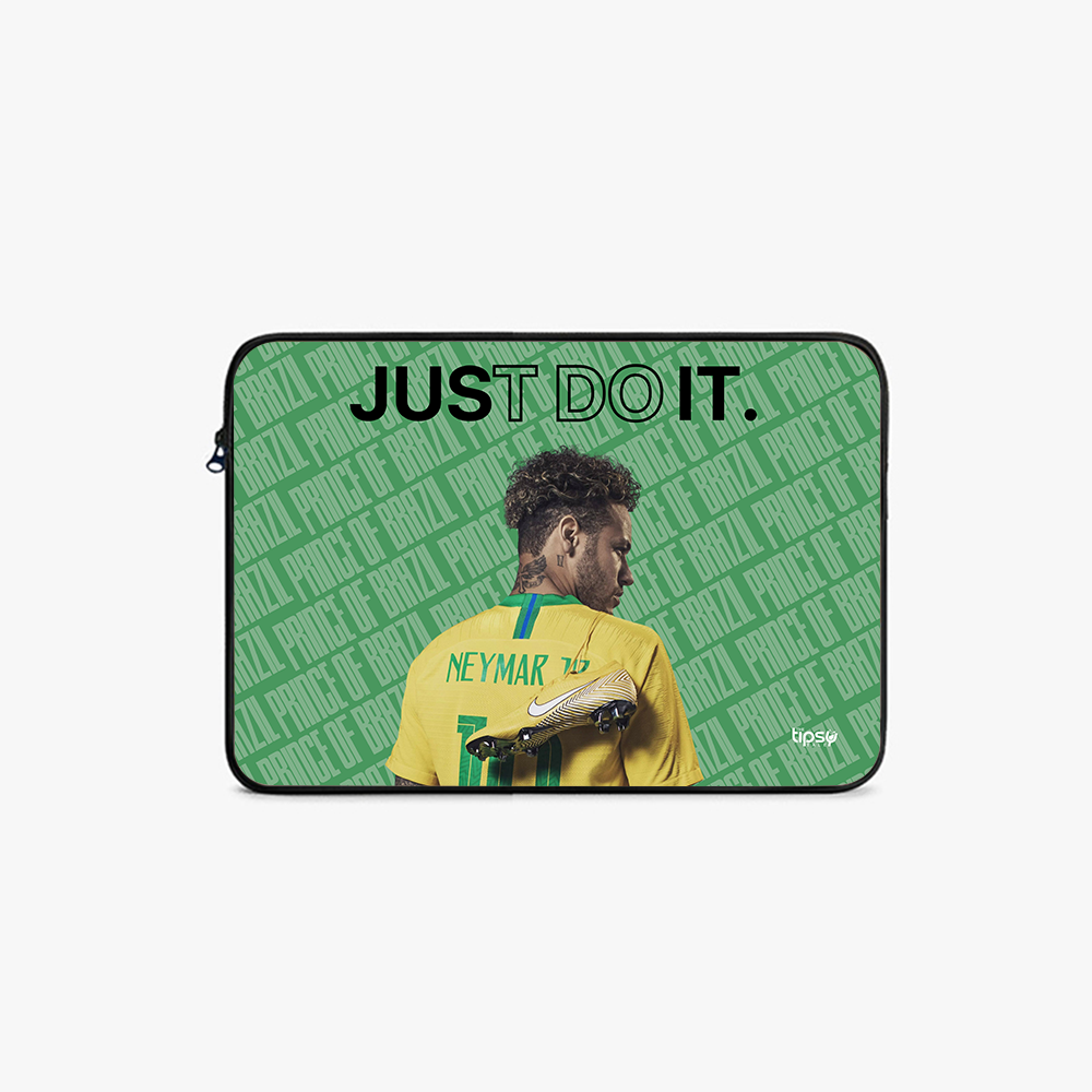 "Just Do It: Neymar" Laptop Sleeves:Bold Modern Design for Every Size