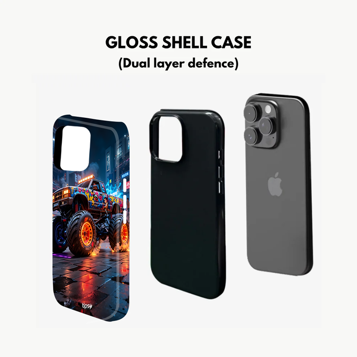 MONSTER TRUCK -Mobile Covers Shock Resistant, Slim & Stylish Cases