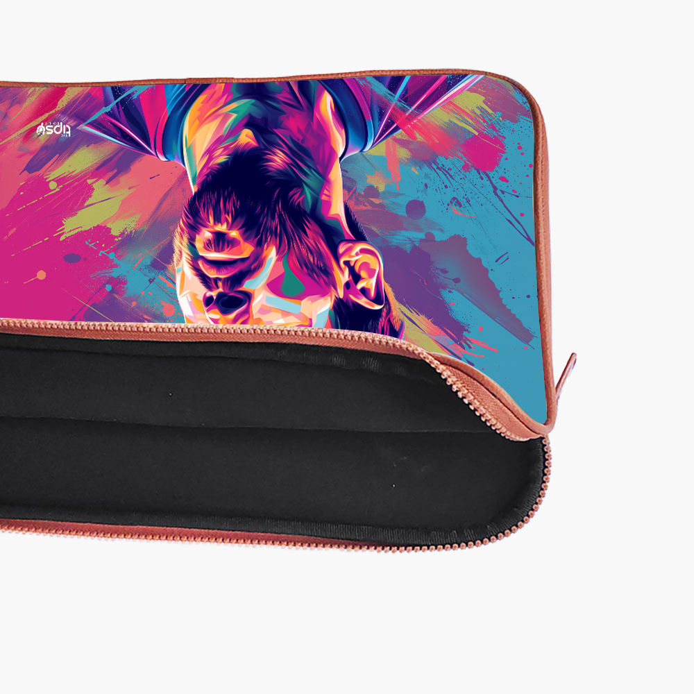 "Messi:Illustration Art" Laptop Sleeves:Bold Modern Design for Every Size