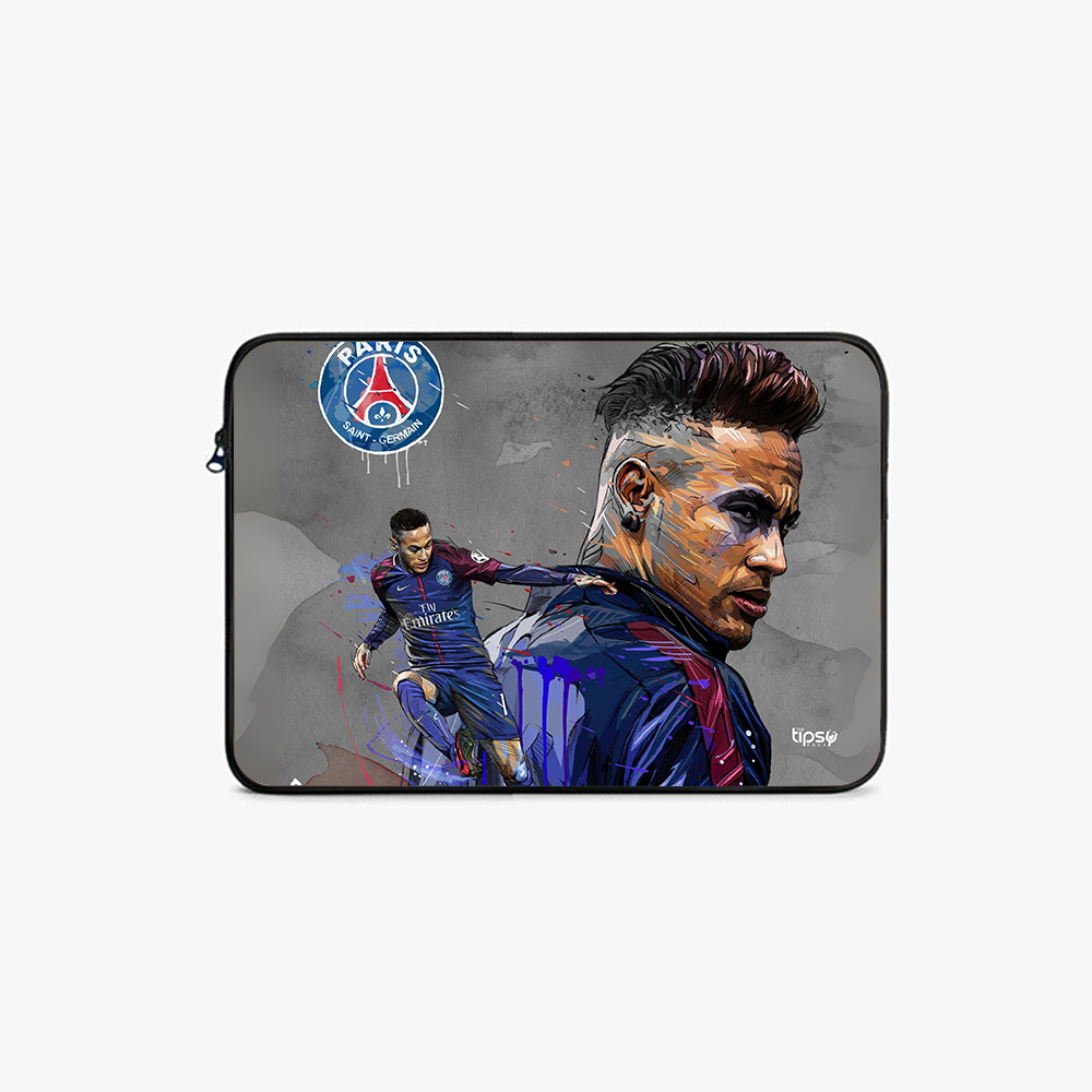 "Neymar JR: PSG" Laptop Sleeves:Bold Modern Design for Every Size