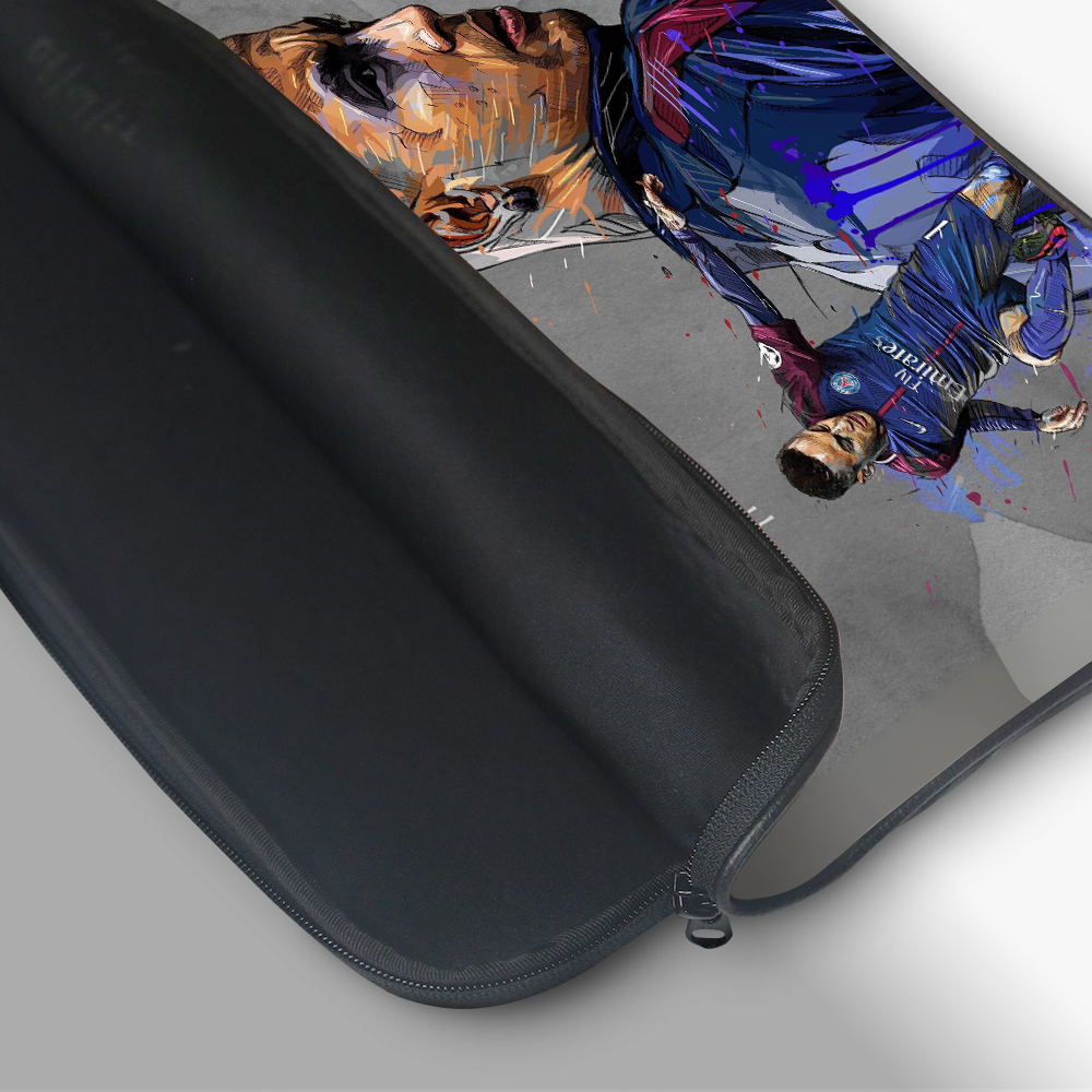 "Neymar JR: PSG" Laptop Sleeves:Bold Modern Design for Every Size