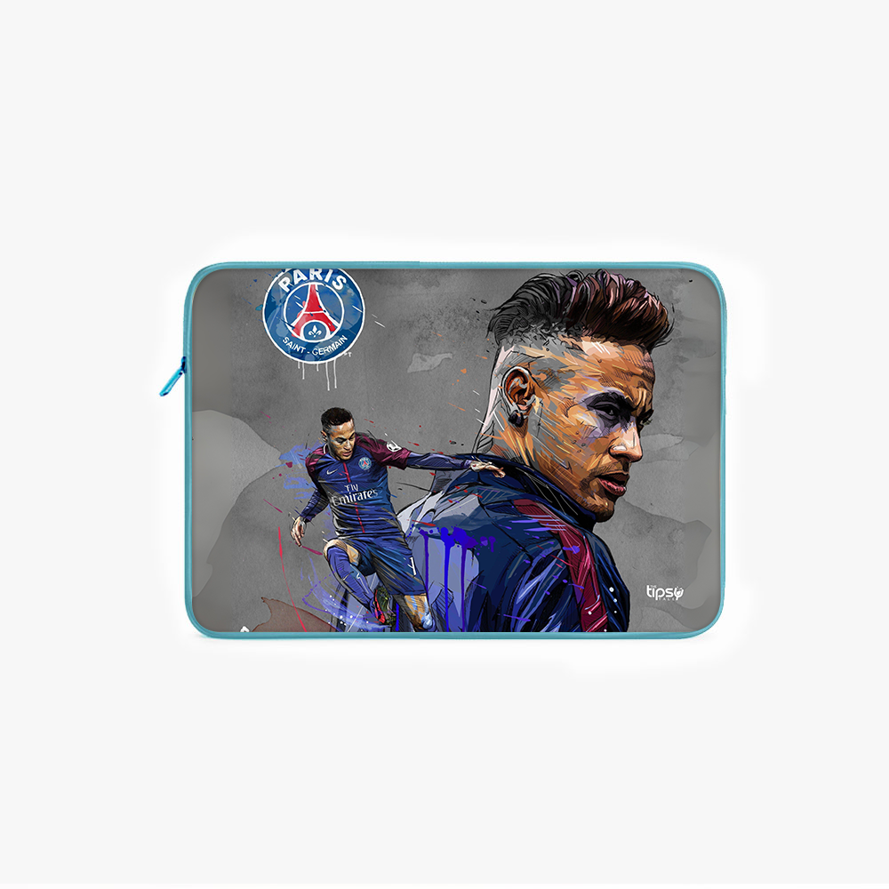 "Neymar JR: PSG" Laptop Sleeves:Bold Modern Design for Every Size