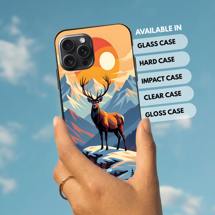 DEER IN MOUNTAIN -Mobile Covers Shock Resistant, Slim & Stylish Cases