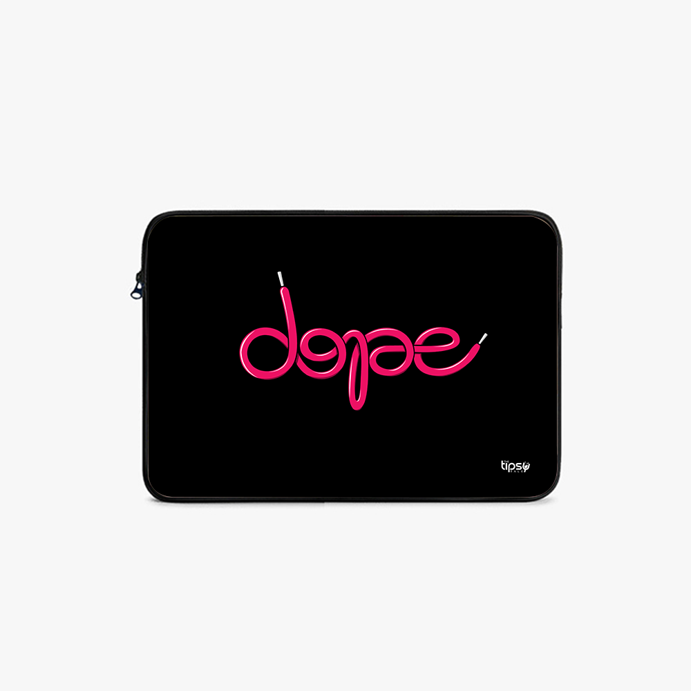 "DOPE" Laptop Sleeves:Bold Modern Design for Every Size