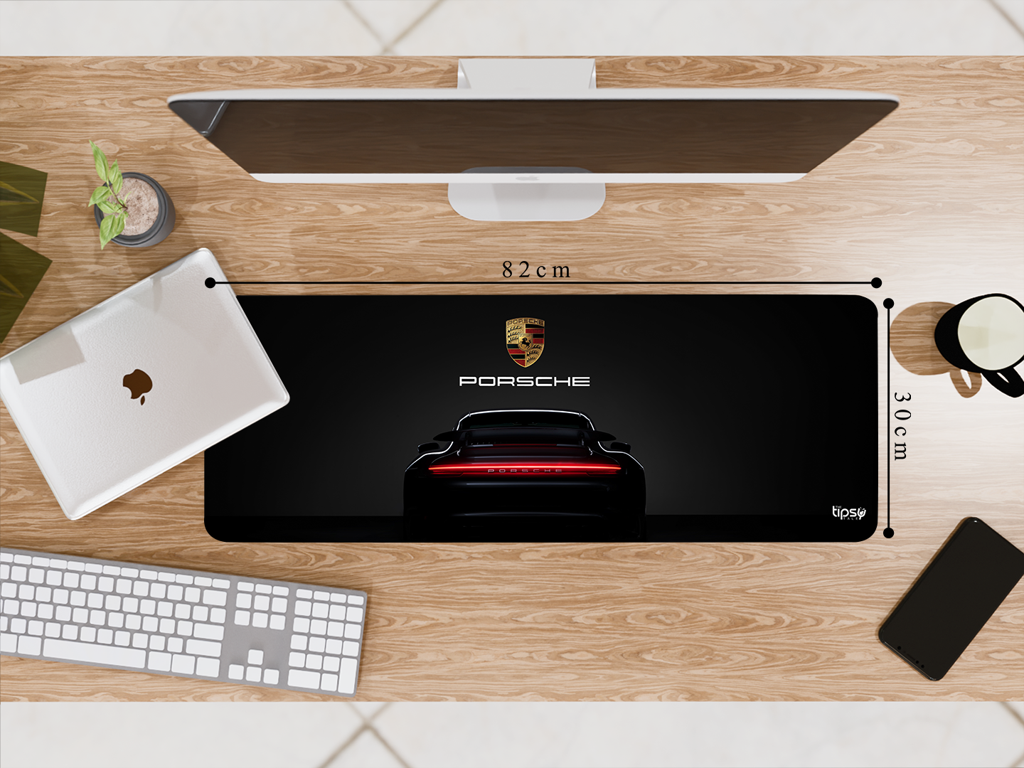 "PORSCHE THE ULTIMATE CAR Theme" Deskmat – Elevate Your Gaming Experience