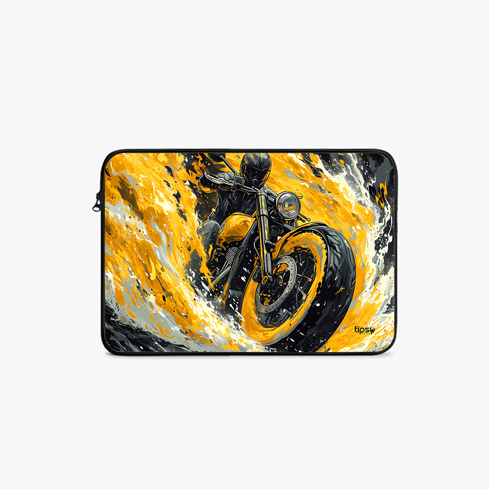 "RIDER" Laptop Sleeves:Bold Modern Design for Every Size