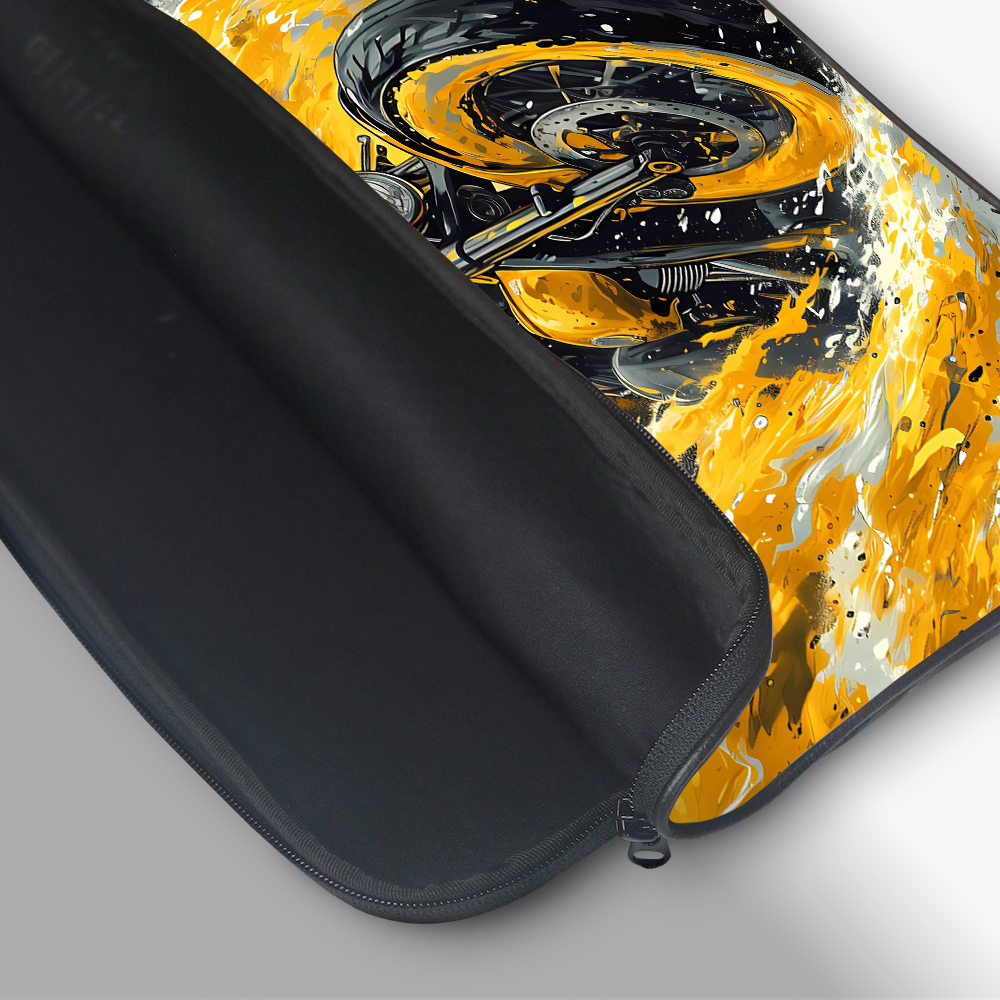 "RIDER" Laptop Sleeves:Bold Modern Design for Every Size