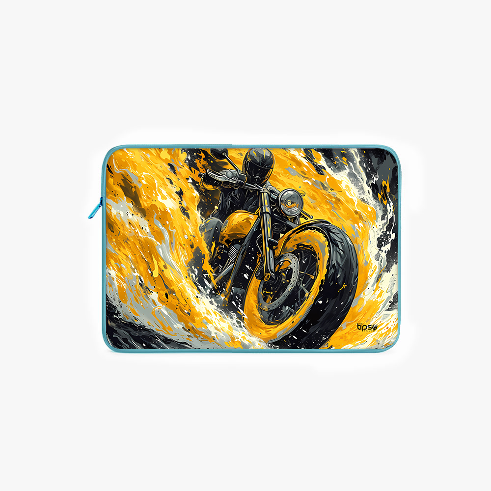 "RIDER" Laptop Sleeves:Bold Modern Design for Every Size