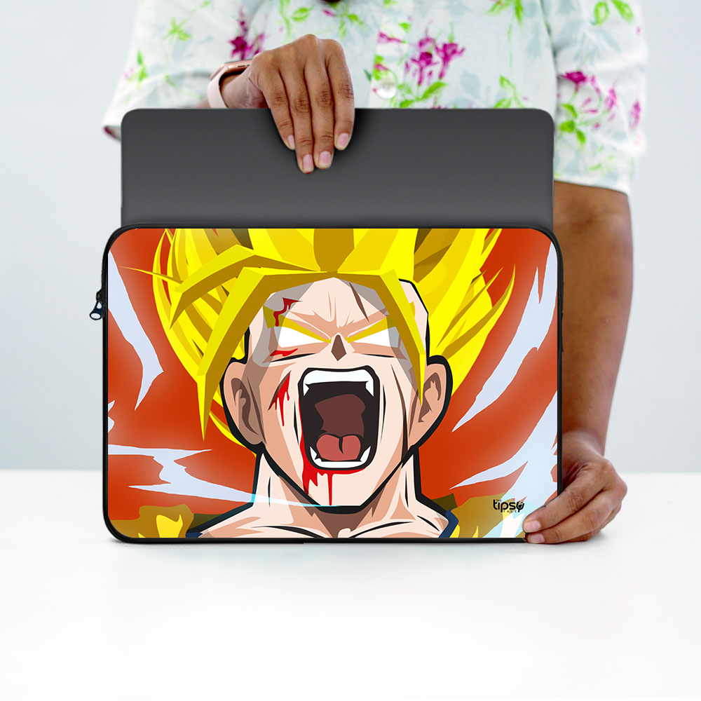 "GOKU DRAGON BALL" Laptop Sleeves:Bold Modern Design for Every Size