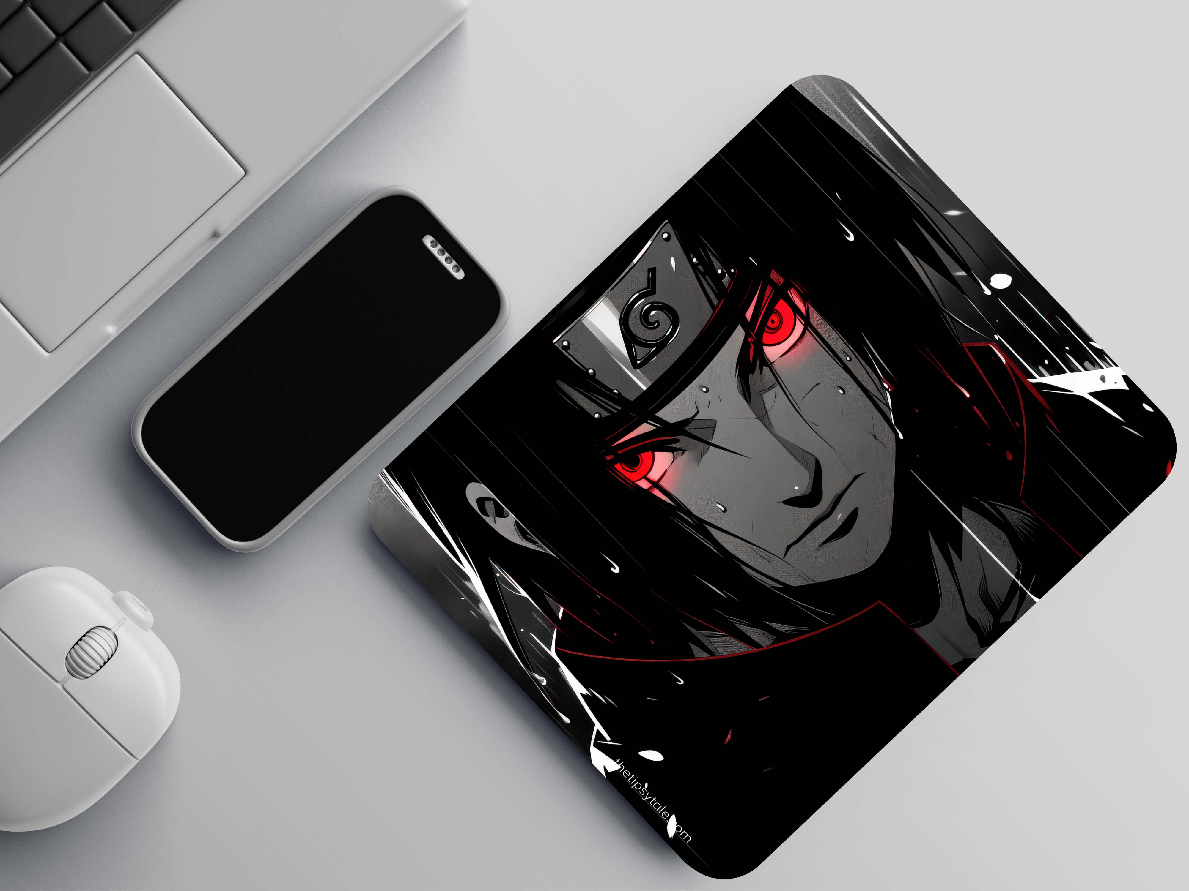 "ITACHI-UCHIHA" Mousepad Enhance Your Workspace with Style