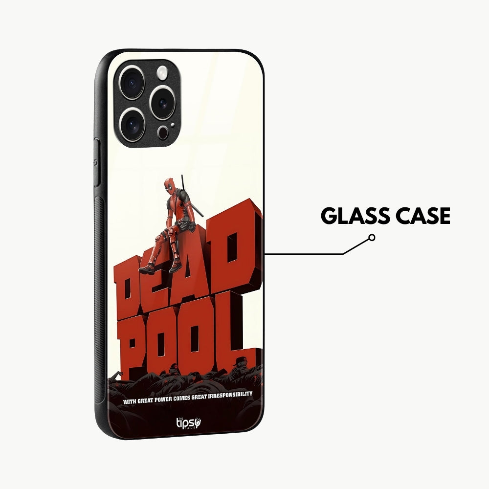"Irresponsible Deadpool" -Mobile Covers Shock Resistant, Slim & Stylish Cases
