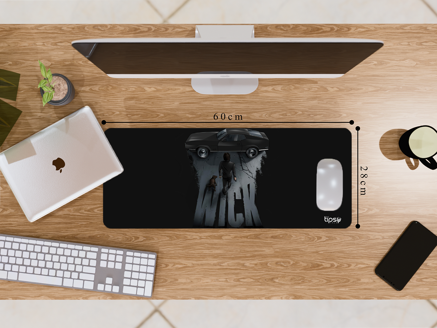 "JOHN WICK " Gaming Mousepad- Elevate Your Gaming Experience