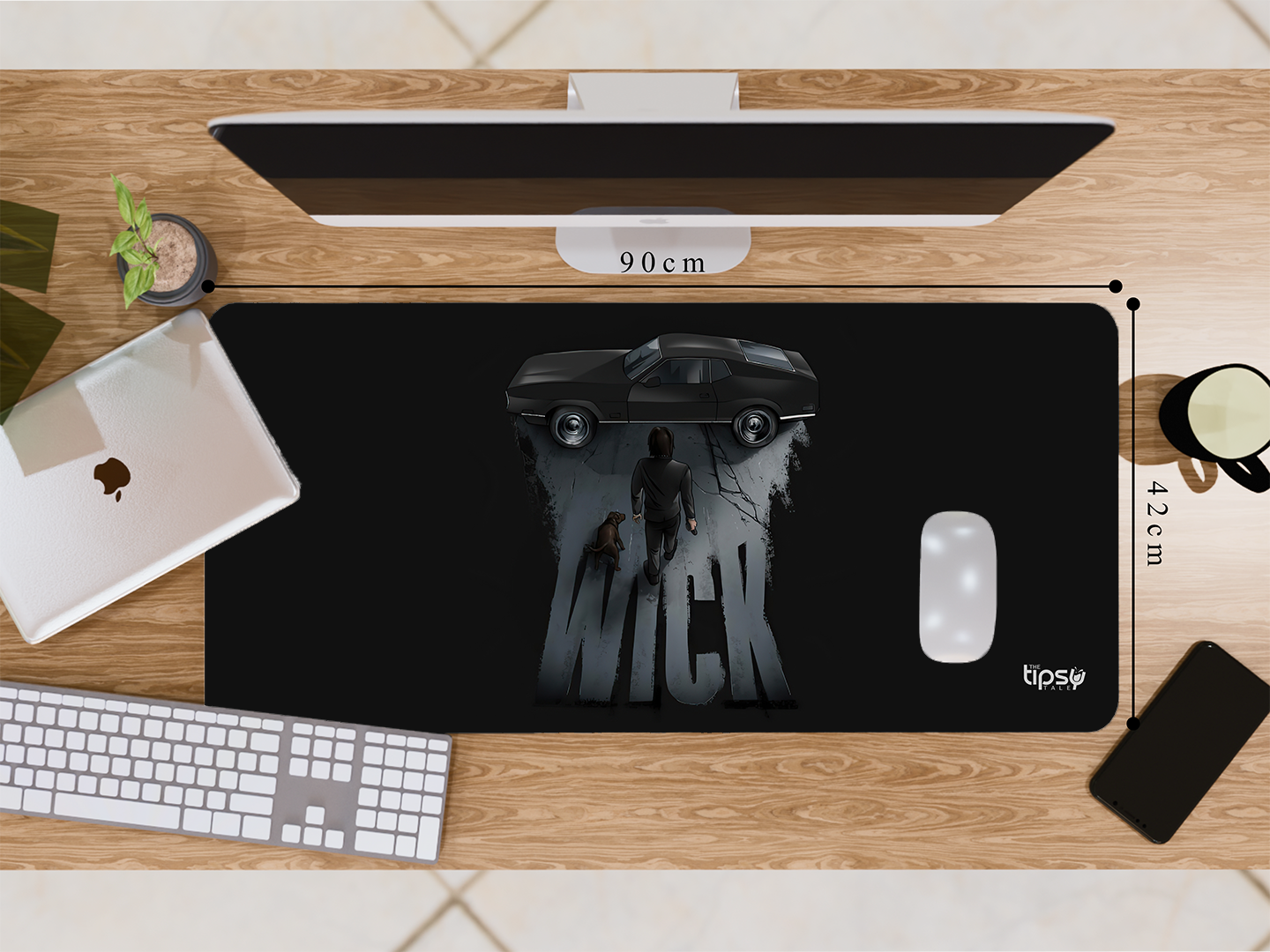 "JOHN WICK " Gaming Mousepad- Elevate Your Gaming Experience
