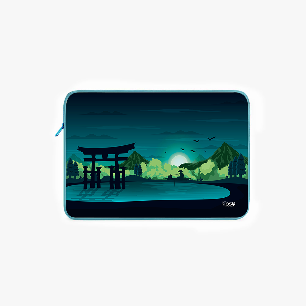 "JAPAN ANIMMATION VIEW" Laptop Sleeves:Bold Modern Design for Every Size