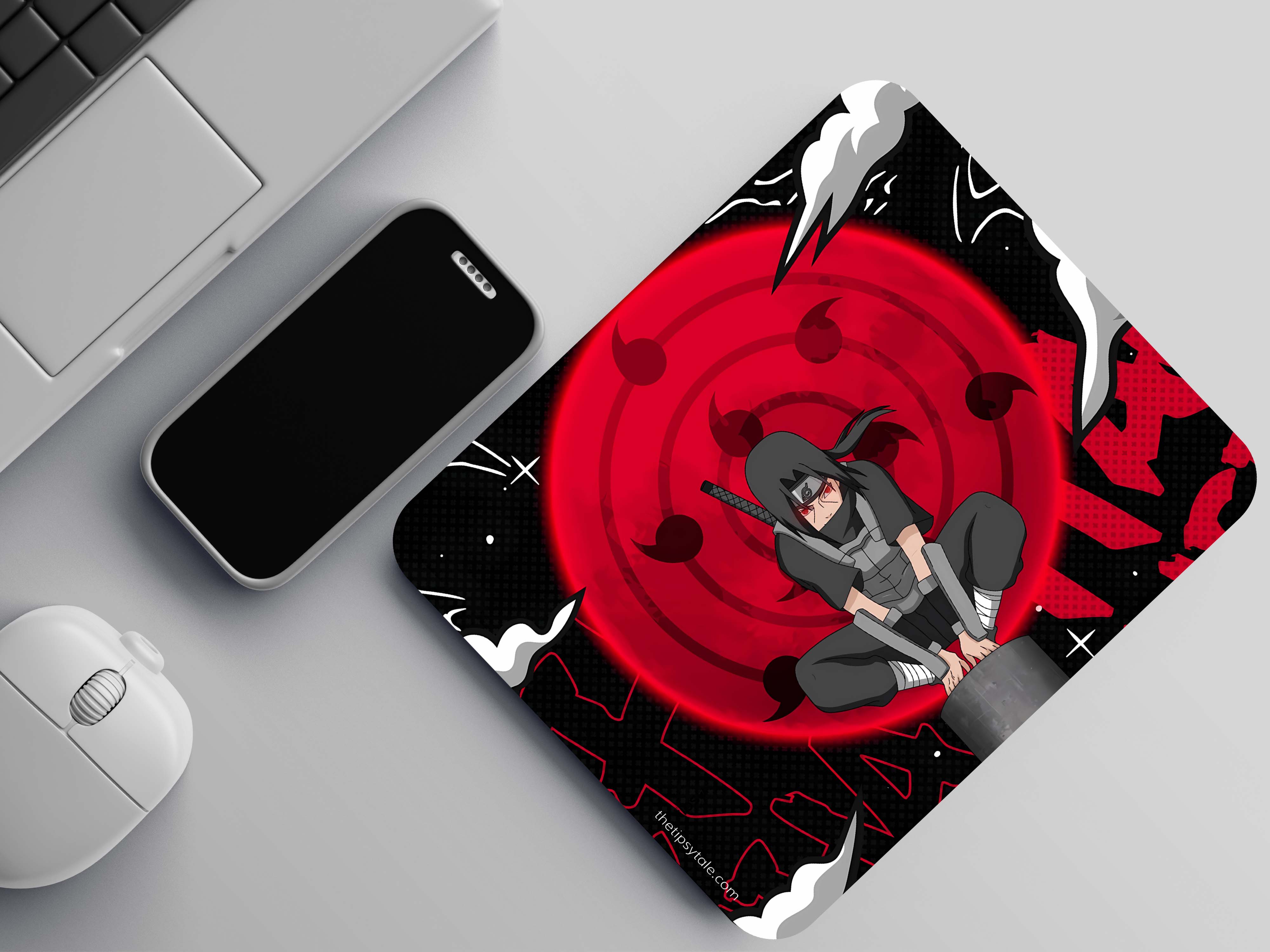 "ITACHI UCHIHA- Anime" Mousepad Enhance Your Workspace with Style