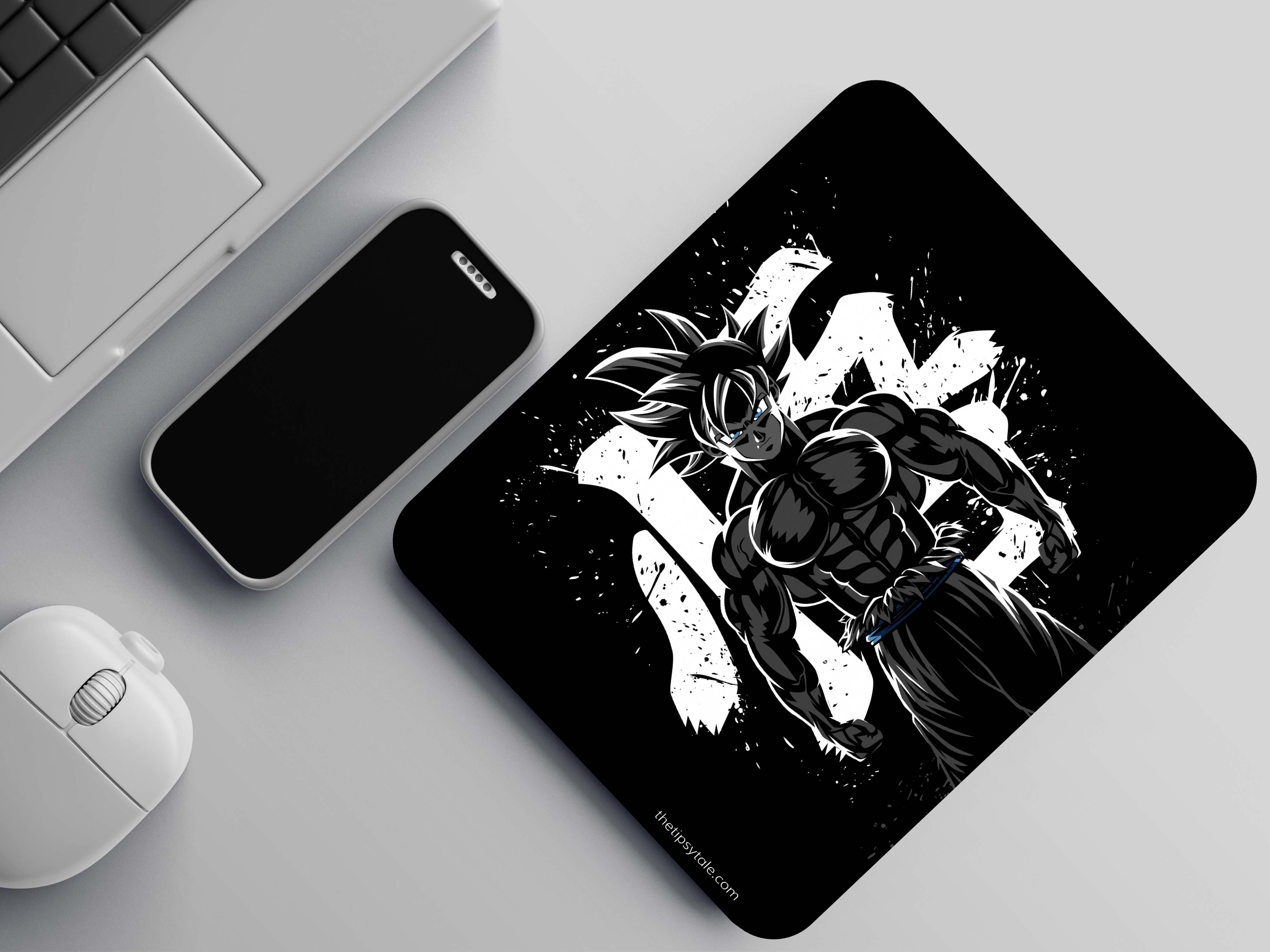 "GOKU-MUSULOSO DRAGON-BALL-Z" Mousepad Enhance Your Workspace with Style