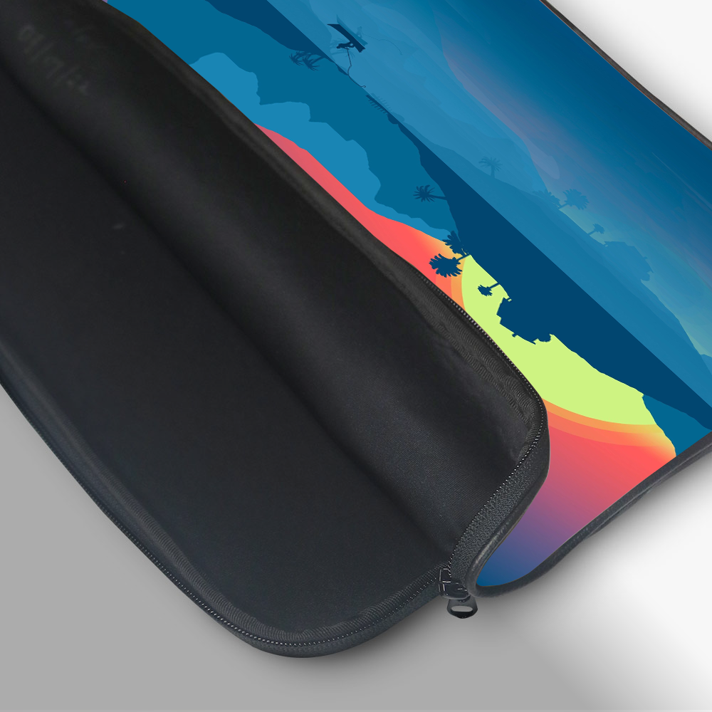 "ANIMATED NATURE VIEW" Laptop Sleeves:Bold Modern Design for Every Size
