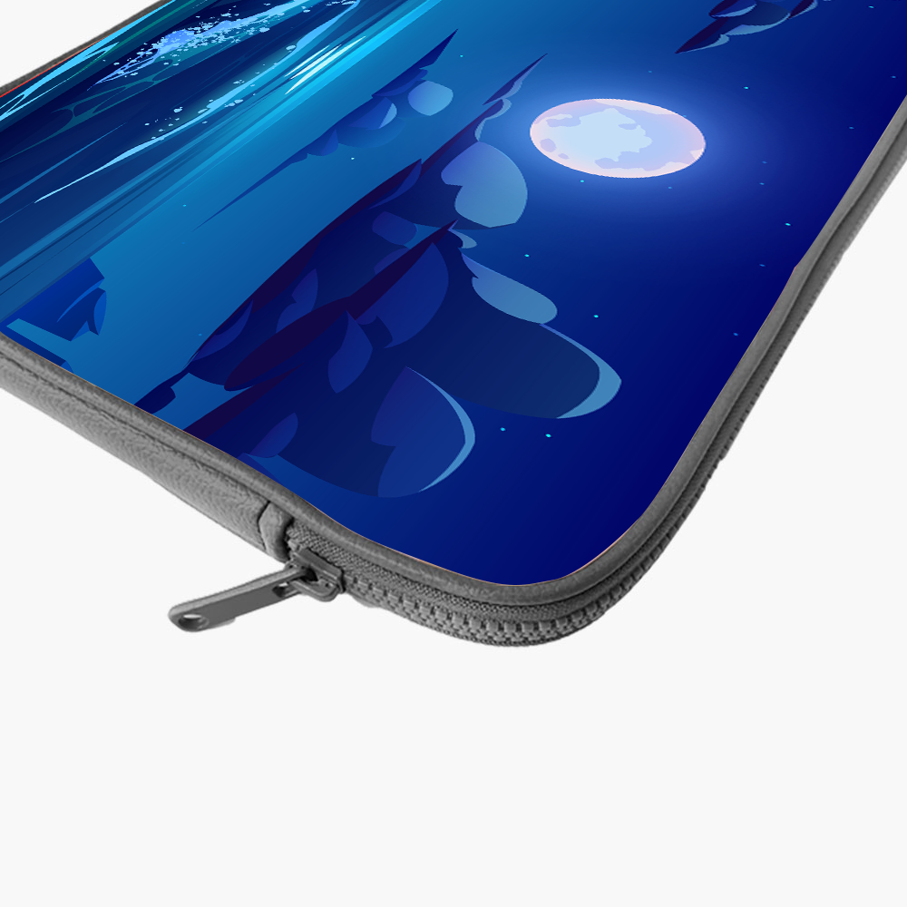 "ANIMATION OCEAN VIEW" Laptop Sleeves:Bold Modern Design for Every Size