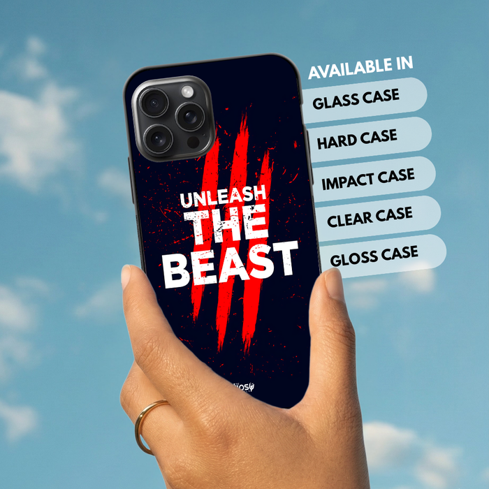UNLEASH THE BEAST  -Mobile Covers Shock Resistant, Slim & Stylish Cases