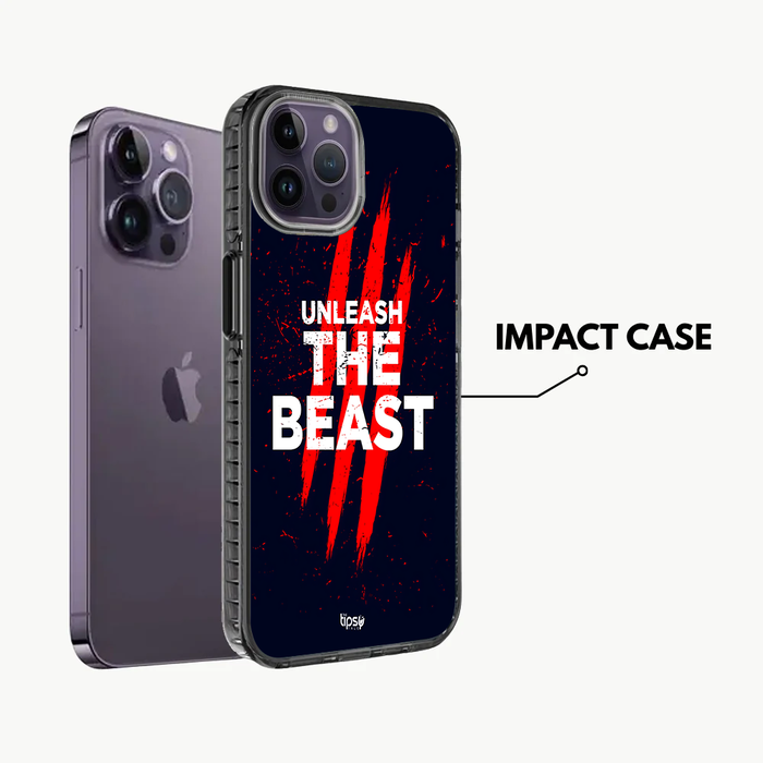 UNLEASH THE BEAST  -Mobile Covers Shock Resistant, Slim & Stylish Cases