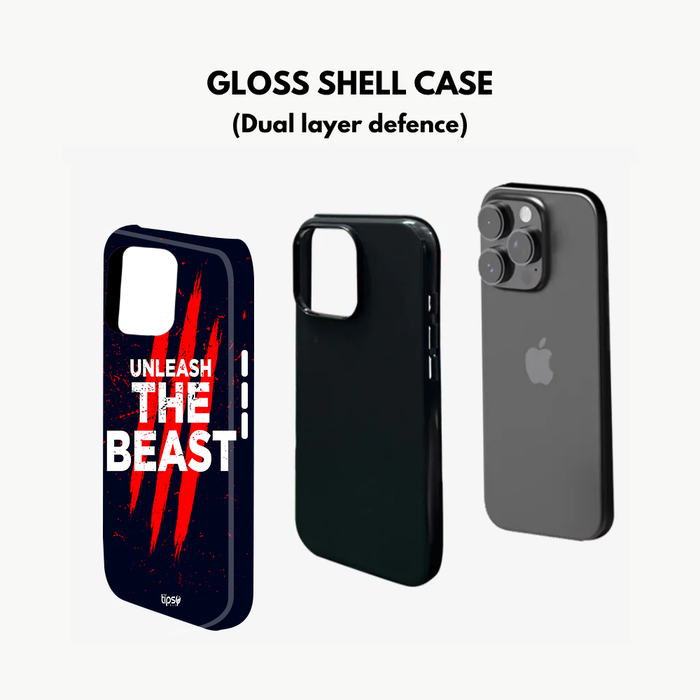 UNLEASH THE BEAST  -Mobile Covers Shock Resistant, Slim & Stylish Cases