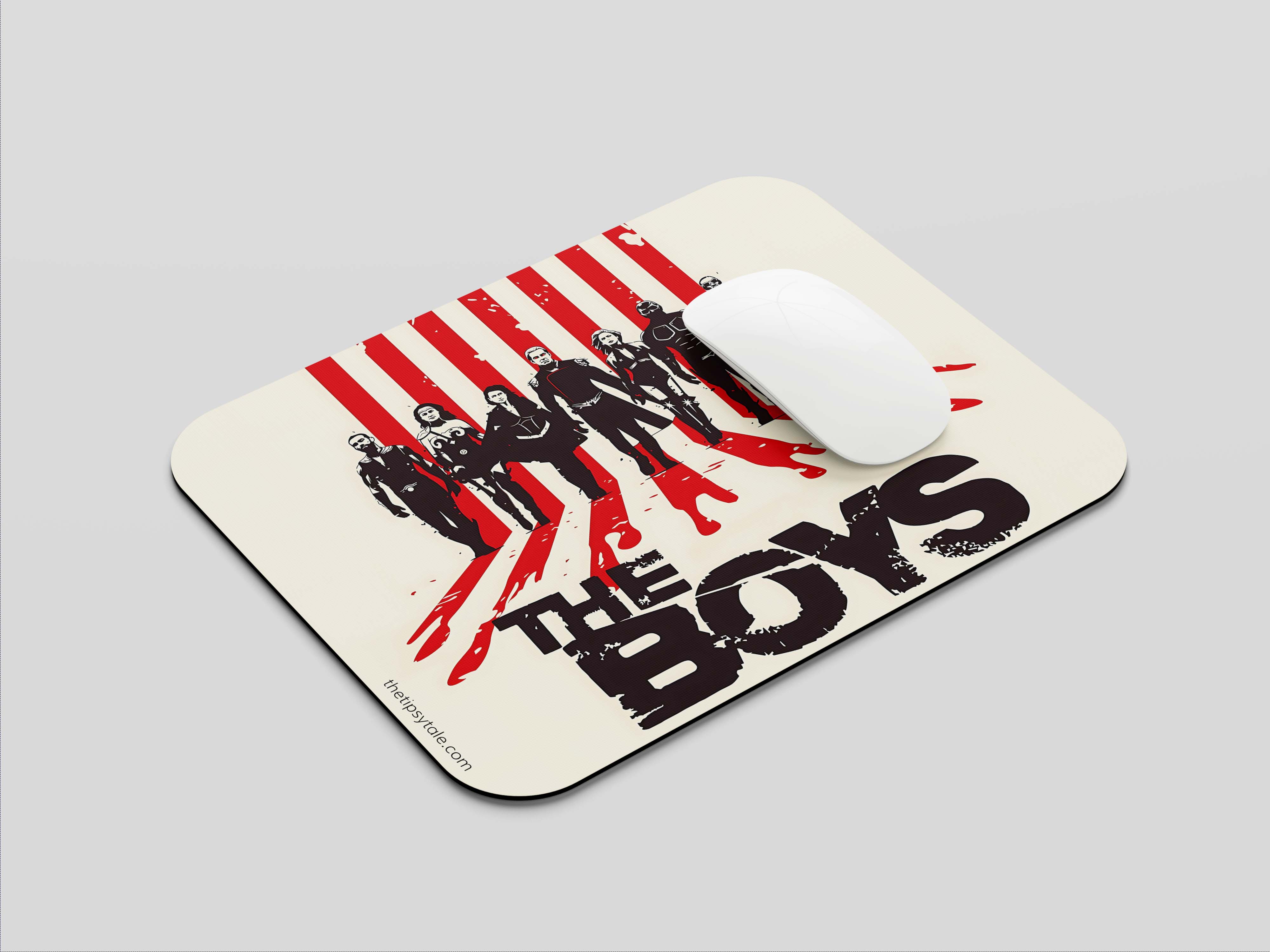 "THE BOYS " Mousepad Enhance Your Workspace with Style