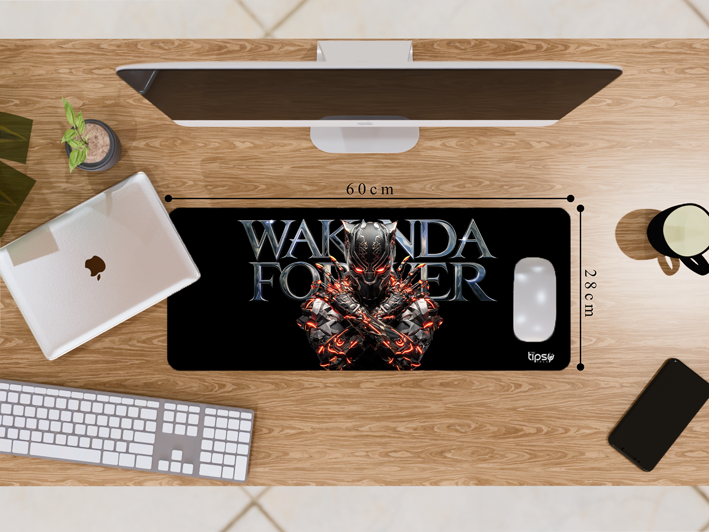 "WAKANDA FOREVER " Gaming Mousepad- Elevate Your Gaming Experience