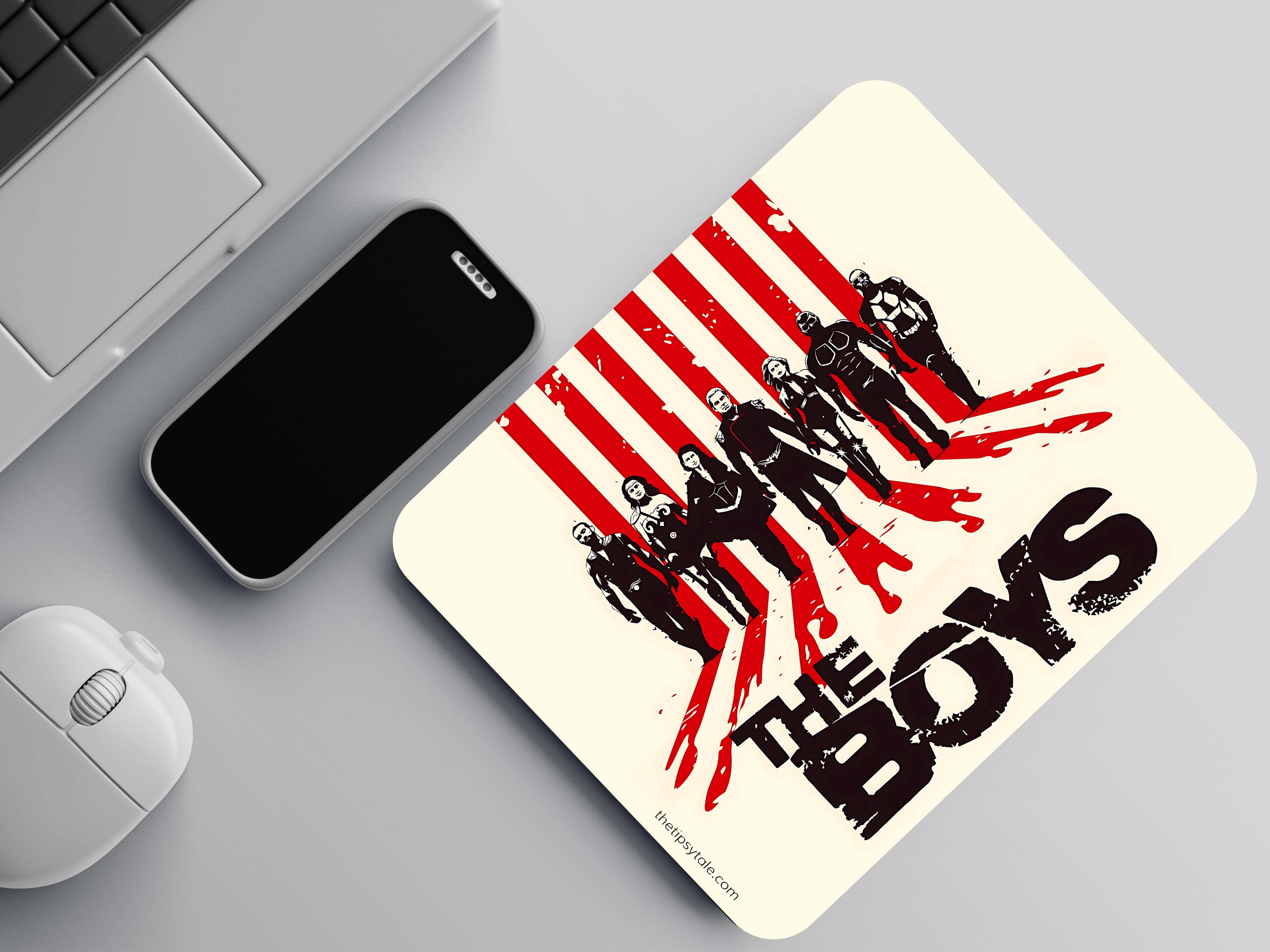 "THE BOYS " Mousepad Enhance Your Workspace with Style