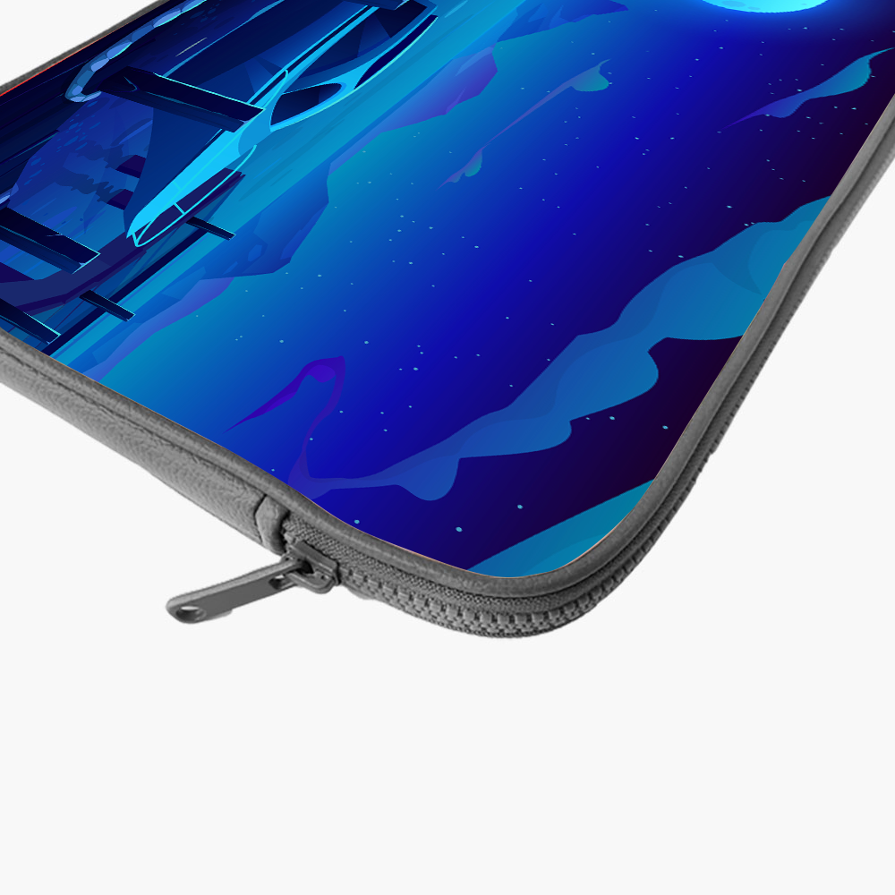 "IN THE DARK- BOAT VERSION" Laptop Sleeves:Bold Modern Design for Every Size