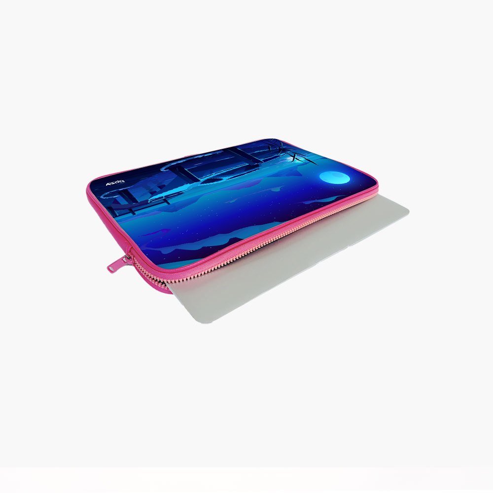 "IN THE DARK- BOAT VERSION" Laptop Sleeves:Bold Modern Design for Every Size