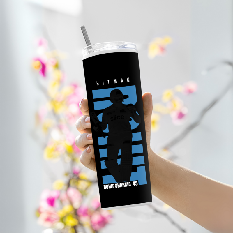 "THE OG TRIO - CRICKET FANBASE" Tumbler with Metal Straw