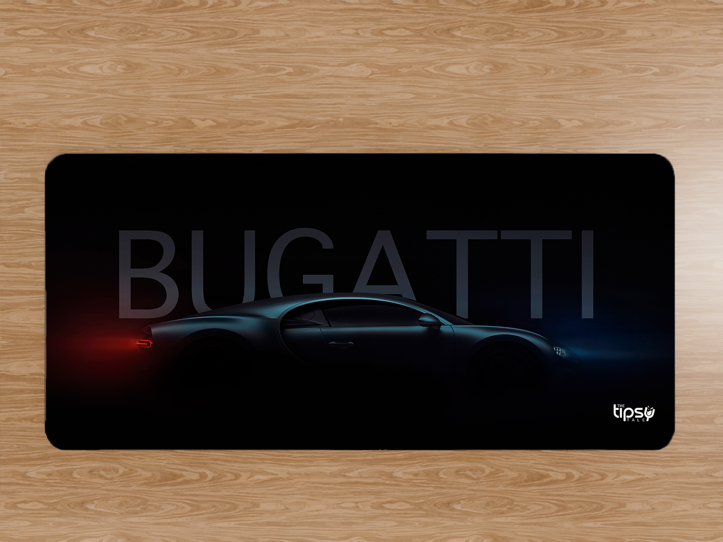 "BUGATTI-CAR LOVER " Gaming Mousepad- Elevate Your Gaming Experience