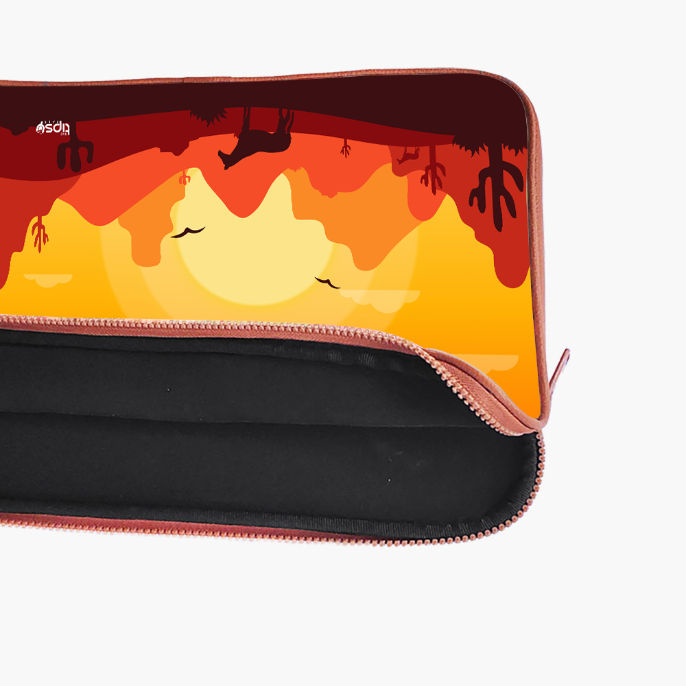 "HORSE IN THE DESERT" Laptop Sleeves:Bold Modern Design for Every Size