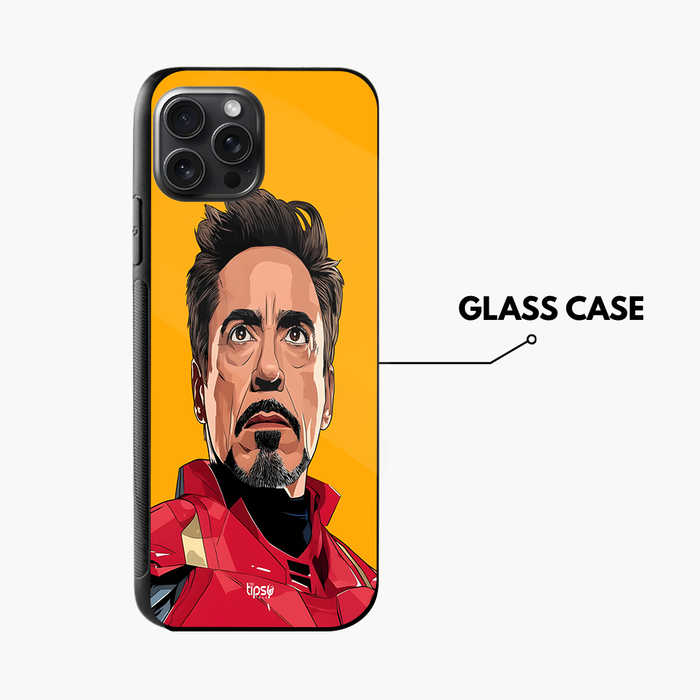 TONY STARK POTRAIT -Mobile Covers Shock Resistant, Slim & Stylish Cases
