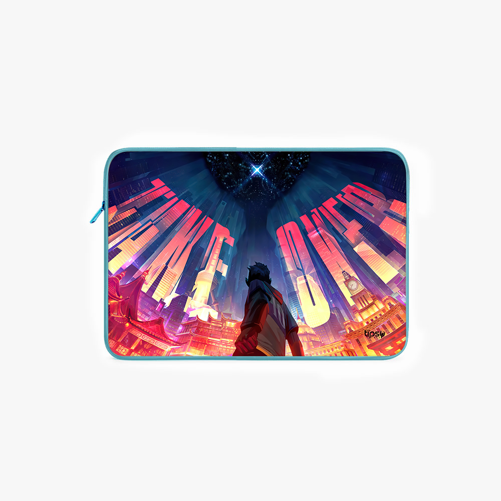 "TAKE OVER" Laptop Sleeves:Bold Modern Design for Every Size