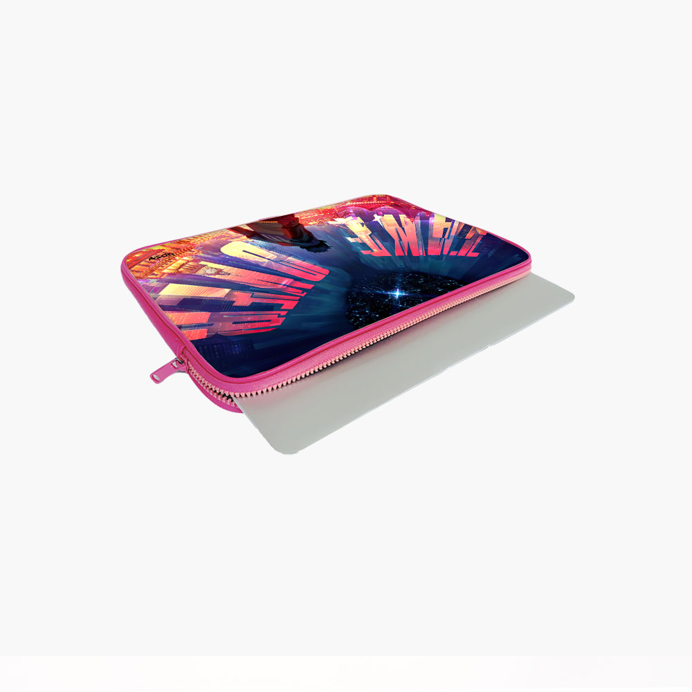 "TAKE OVER" Laptop Sleeves:Bold Modern Design for Every Size