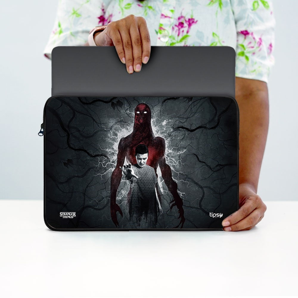 "ELEVEN VS ONE - STRANGER THINGS"Laptop Sleeves:Bold Modern Design for Every Size