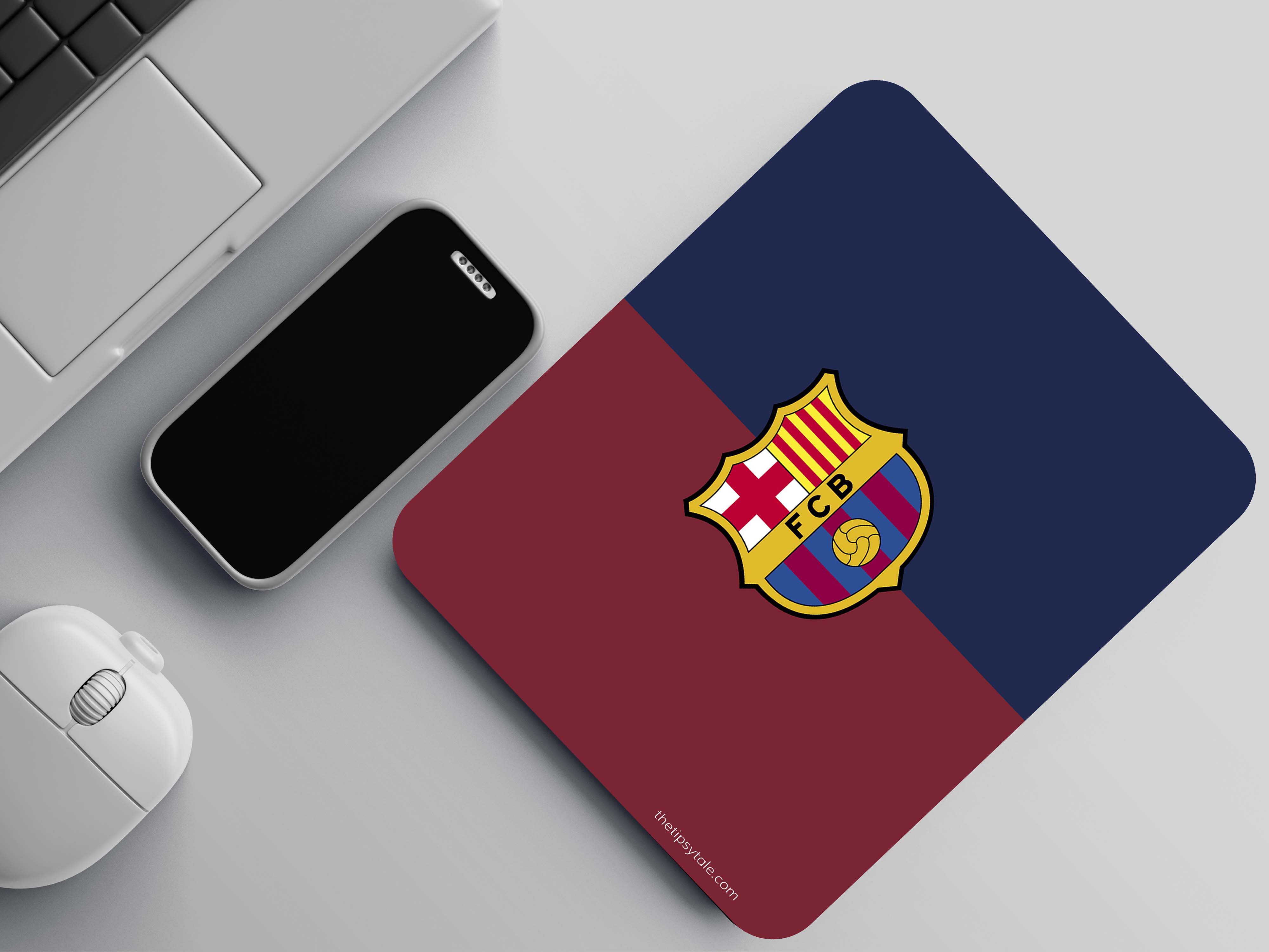 "FC BARCELONA" Mousepad Enhance Your Workspace with Style