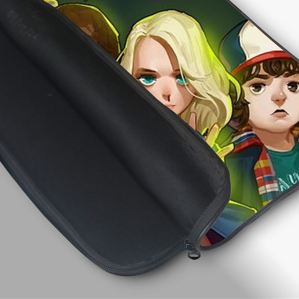 "STRANGER THINGS ILLUSTRATION"Laptop Sleeves:Bold Modern Design for Every Size
