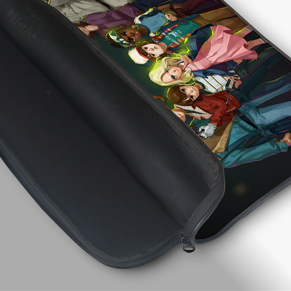 "STRANGER THINGS ILLUSTRATION"Laptop Sleeves:Bold Modern Design for Every Size