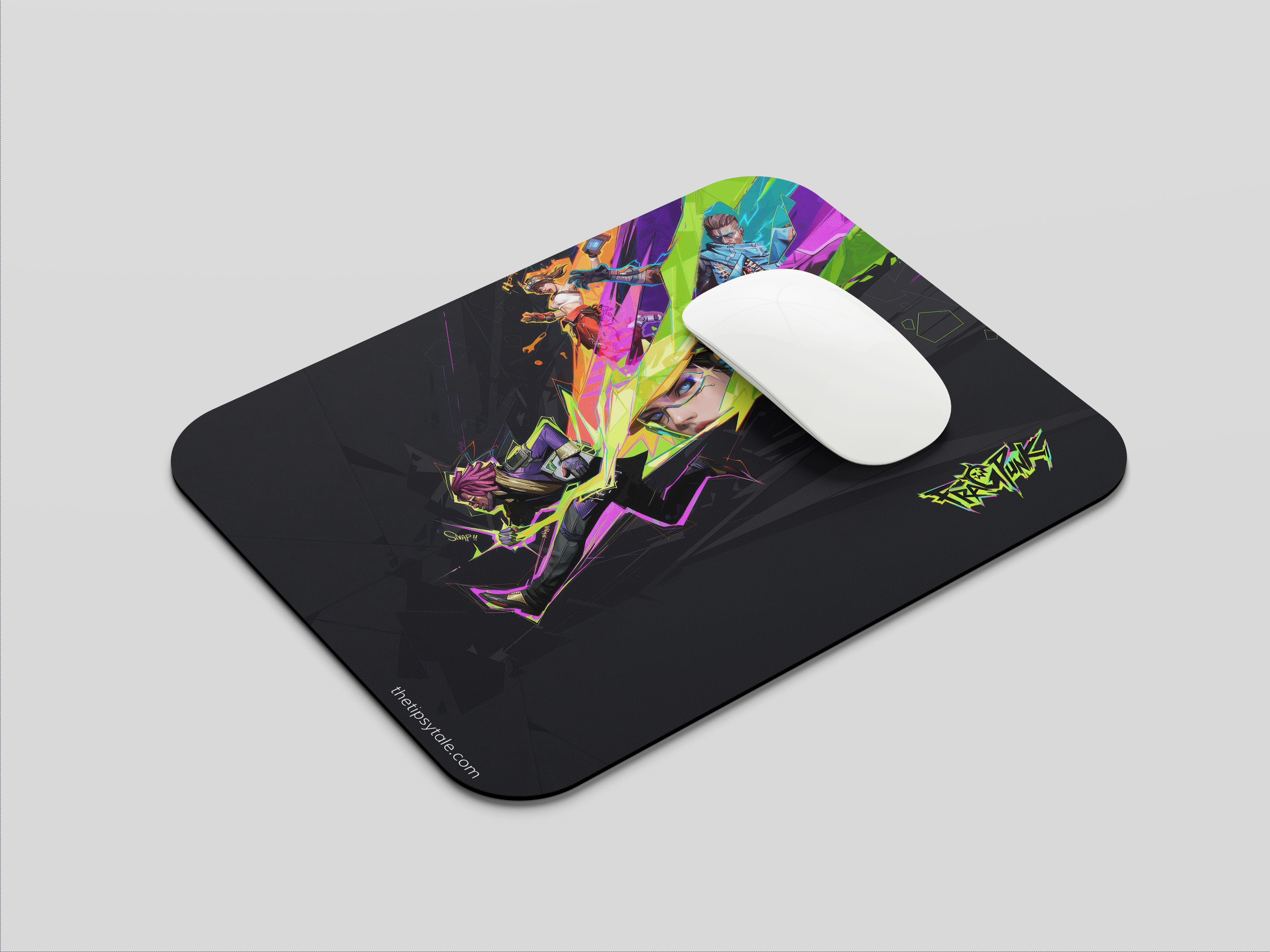 "FRAGPUNK" Mousepad Enhance Your Workspace with Style